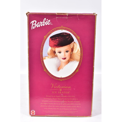 103 - FOUR BOXED MODERN MATTEL BARBIE DOLLS WITH A WINTER THEME, Winter Evening, Snow Sensation, Avon Excl... 