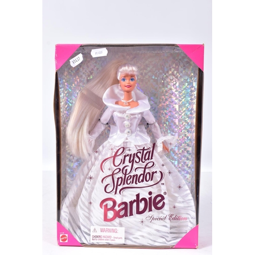 105 - FOUR BOXED MODERN MATTEL BARBIE DOLLS, Celebration Barbie Special 2000 Edition, Crystal Splendor Spe... 