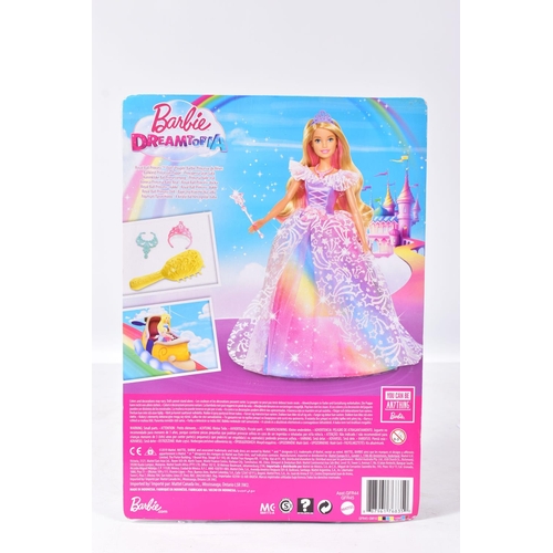 106 - FIVE BOXED MODERN MATTEL BARBIE DREAMTOPIA DOLLS, mostly Princesses, all appear complete and in good... 