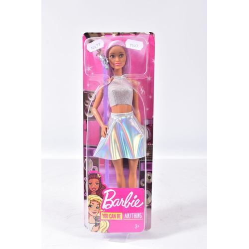 107 - FIVE BOXED MODERN MATTEL BARBIE DOLLS, You Can Be Anything Pop Star and Ballet Dancer, Target Specia... 