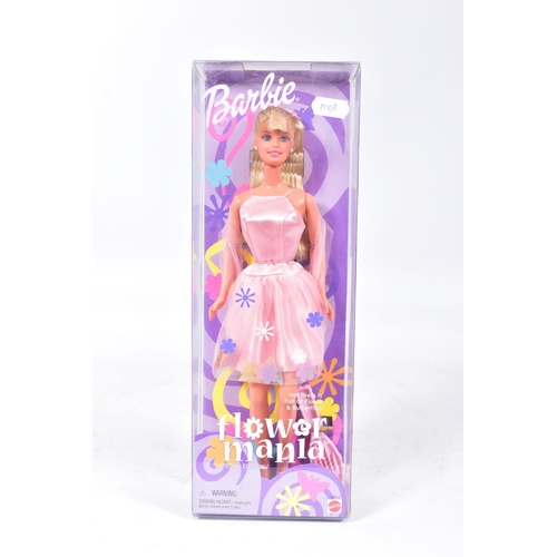 108 - FOUR BOXED MODERN MATTEL BARBIE DOLLS, 2 x Flowermania Special Edition, Avon Exclusive Special Editi... 