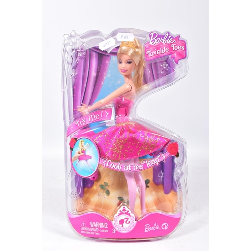 111 - FOUR BOXED MODERN MATTEL BARBIE DOLLS WITH A BALLET THEME, Collector Edition Swan Ballerina from Swa... 