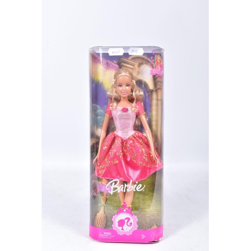 112 - FIVE BOXED MODERN MATTEL BARBIE DOLLS, Barbie, Princess Genevieve, Princess Annika, 2 x Princess Cla... 