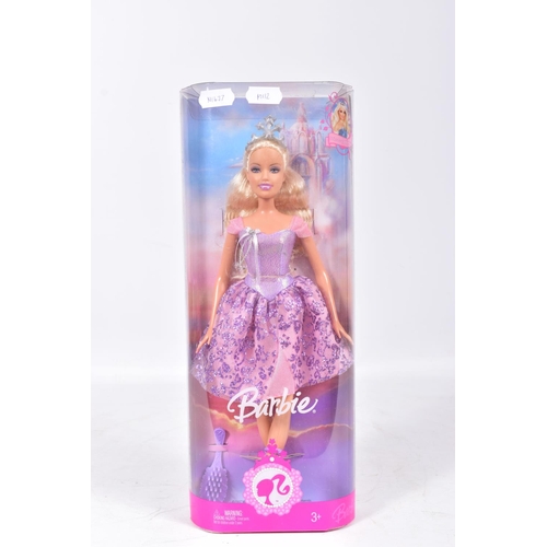 112 - FIVE BOXED MODERN MATTEL BARBIE DOLLS, Barbie, Princess Genevieve, Princess Annika, 2 x Princess Cla... 