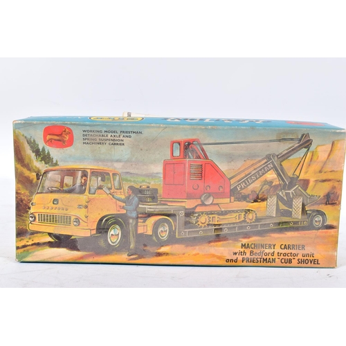 137 - A BOXED CORGI BEDFORD TK MACHINERY CARRIER AND PRIESTMAN CUB SHOVEL, Gift Set No.27, appears complet... 