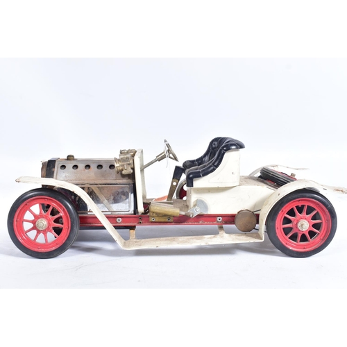 85 - AN UNBOXED MAMOD LIVE STEAM ROADSTER, No.SA1, not tested, playworn condition, has been fired up, sea... 