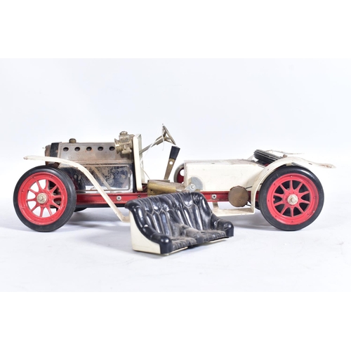 85 - AN UNBOXED MAMOD LIVE STEAM ROADSTER, No.SA1, not tested, playworn condition, has been fired up, sea... 