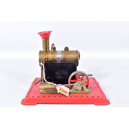 148 - AN UNBOXED MAMOD LIVE STEAM ENGINE, No.SE1, not tested , has been fired up but appears in fairly goo... 