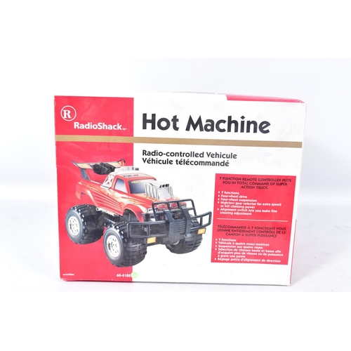 151 - A BOXED RADIO SHACK PLASTIC RADIO CONTROL HOT MACHINE PICK UP TRUCK, No.60-4188, not tested but appe... 