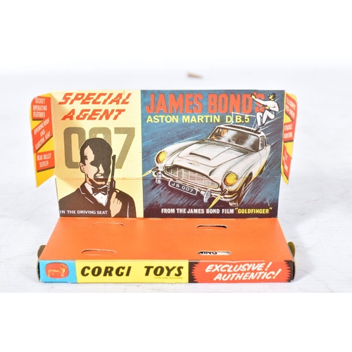 157 - AN EMPTY BOX FOR A CORGI TOYS JAMES BOND ASTON MARTIN D.B.5, No.261, box complete with inner pictori... 