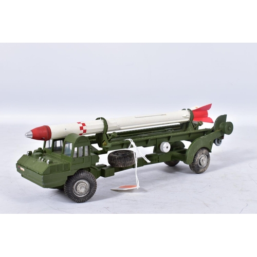 163 - A BOXED CORGI MAJOR TOYS CORPORAL GUIDED MISSILE ON ERECTOR VEHICLE, No.1113, playworn condition wit... 