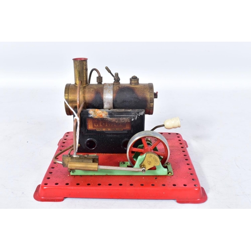 169 - A BOXED MAMOD LIVE STEAM ENGINE, No.S.E.2, not tested, playworn condition and has been fired up, dam... 