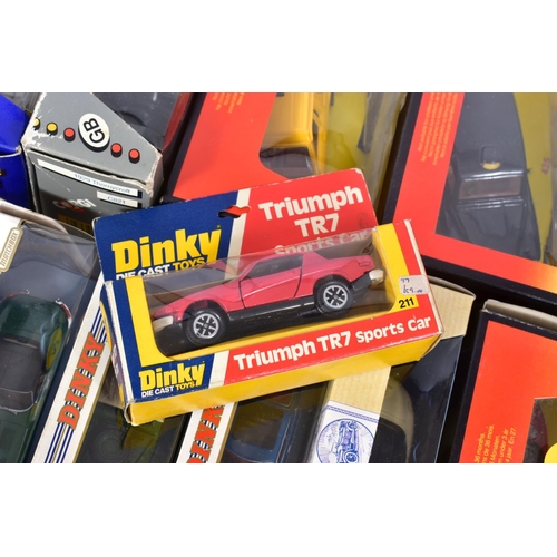 180 - A QUANTITY OF BOXED DIECAST VEHICLES, to include a quantity of later issue 1970's and 1980's Corgi a... 