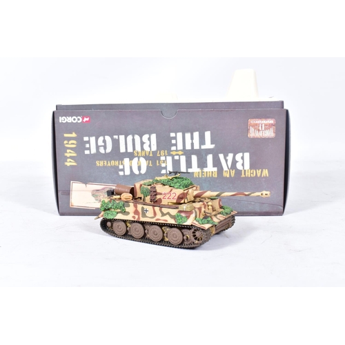 181 - SIX BOXED CORGI CLASSICS D-DAY 60TH ANNIVERSARY, WWII COLLECTION AND BATTLE OF THE BULGE GERMAN MILI... 