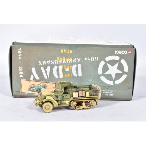 182 - SIX BOXED CORGI CLASSICS D-DAY 60TH ANNIVERSARY, WWII LEGENDS D-DAY 60TH ANNIVERSARY AND WWII COLLEC... 