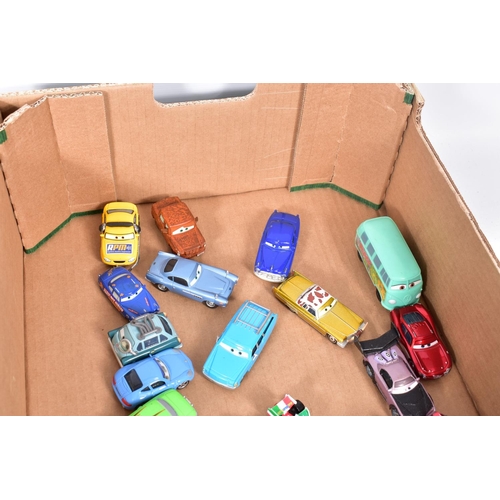 183 - A COLLECTION OF PLASTIC MODELS FROM THE DISNEY PIXAR FILM CARS, assorted models, scales and manufact... 