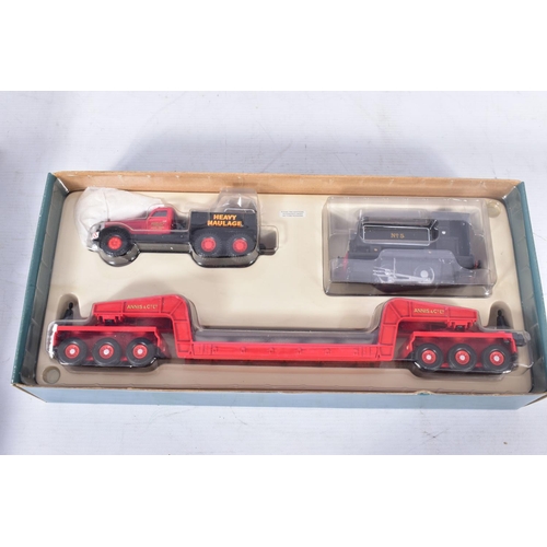 193 - THREE BOXED CORGI CLASSICS HEAVY HAULAGE SETS, No's. 13501, 31003 and 31007, all with limited editio... 