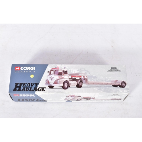 193 - THREE BOXED CORGI CLASSICS HEAVY HAULAGE SETS, No's. 13501, 31003 and 31007, all with limited editio... 