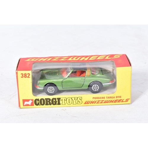 232 - FIVED BOXED CORGI TOYS WHIZZWHEELS SPORTS CAR MODELS, Ison Bros. Dragster 'Wild Honey', No.164, Alfa... 