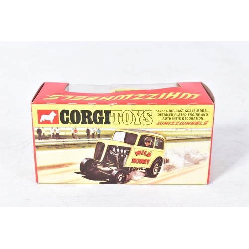 232 - FIVED BOXED CORGI TOYS WHIZZWHEELS SPORTS CAR MODELS, Ison Bros. Dragster 'Wild Honey', No.164, Alfa... 