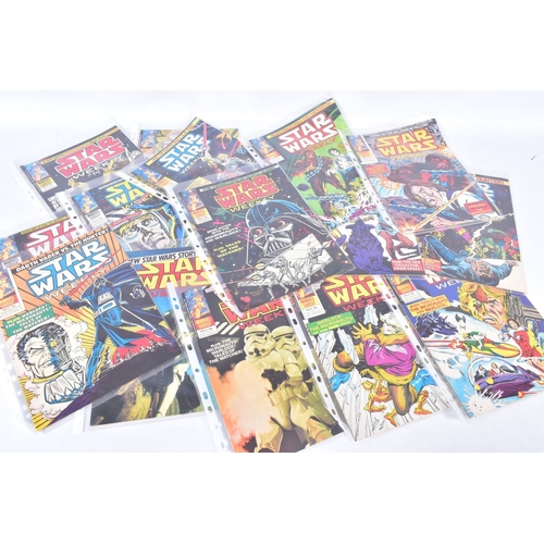 318 - A BOX OF STAR WARS WEEKLY COMICS, including numbers 1-19, 21-26, 28-32, 34-63 (49x2), 65-72, 74-78, ... 