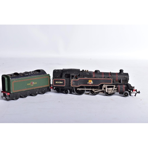 343 - TWO UNBOXED HORNBY DUBLO LOCOMOTIVES, Castle class 'Bristol Castle' No.7013, B.R. lined green livery... 