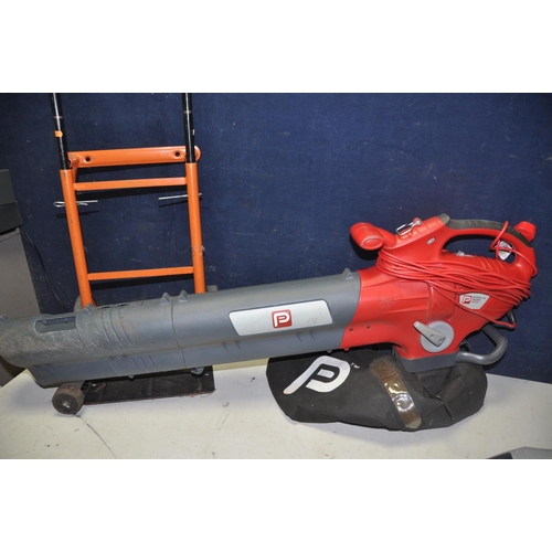 1056 - A PERFORMANCE POWER PBL2500 BLOWER VAC with bag (PAT pass and working) along with Pro fitness exerci... 