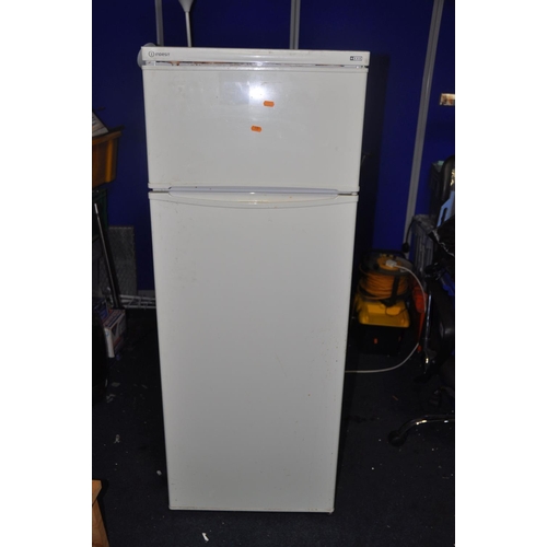 1103 - A INDESIT RG2250W FRIDGE FREEZER (condition-very dirty some mould) (PAT pass and working)