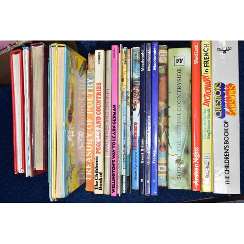 322 - BOOKS & EPHEMERA, ten boxes to include over one hundred and fifty books, comprising 1960s and 70s ch... 