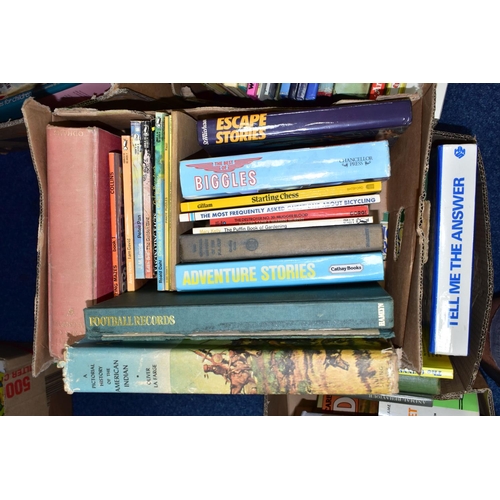 322 - BOOKS & EPHEMERA, ten boxes to include over one hundred and fifty books, comprising 1960s and 70s ch... 