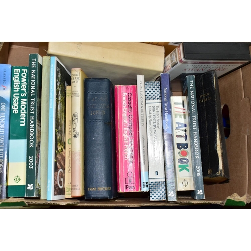 322 - BOOKS & EPHEMERA, ten boxes to include over one hundred and fifty books, comprising 1960s and 70s ch... 