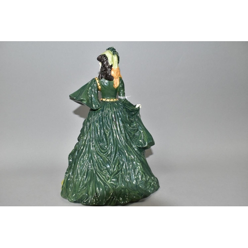 391 - A ROYAL DOULTON SCARLETT O'HARA FIGURINE, from Gone With The Wind, as part of the Classic Movies col... 