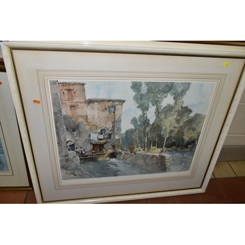 620 - WILLIAM RUSSELL FLINT (1880-1969) LIMITED AND OPEN EDITION PRINTS, comprising a signed print 'Market... 