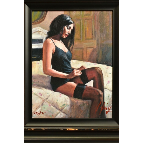 304 - FABIAN PEREZ (ARGENTINA 1967) 'KAYLEIGH AT THE RITZ', a limited edition print, 153/195, a female fig... 