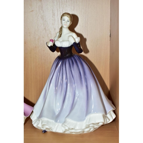 342 - THREE ROYAL DOULTON LADY FIGURES, comprising 'Pretty Ladies - Christmas Day 2005' HN4723, 'Pretty La... 