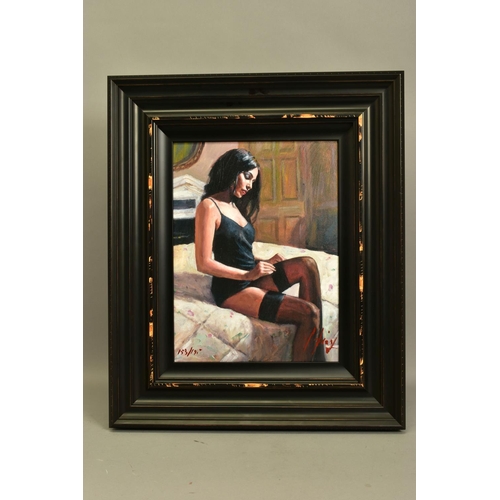 304 - FABIAN PEREZ (ARGENTINA 1967) 'KAYLEIGH AT THE RITZ', a limited edition print, 153/195, a female fig... 