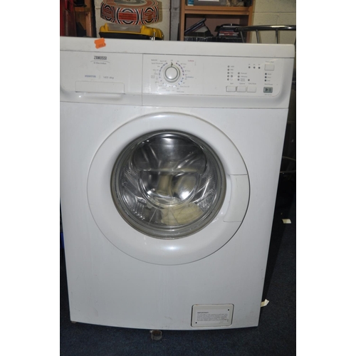 1058 - A ZANUSSI ZWF14070W 6KG WASHING MACHINE measuring width 60cm x depth 62cm x height 85cm (PAT pass an... 