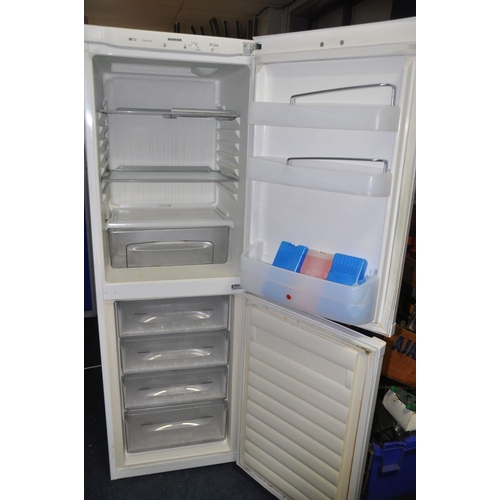 1061 - A HOOVER HNMF2605A FRIDGE FREEZER measuring width 55cm x depth 60cm x height 163cm (PAT pass and wor... 