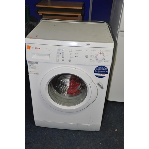 1065 - A BOSCH WAE24165GB CLASSIXX6 WASHING MACHINE measuring width 60cm x depth 59cm x height 85cm (PAT pa... 