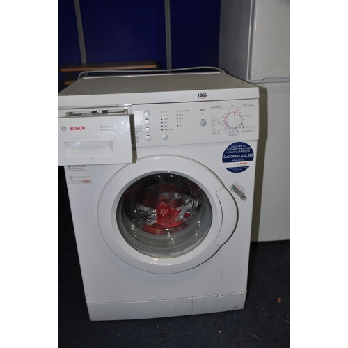 1065 - A BOSCH WAE24165GB CLASSIXX6 WASHING MACHINE measuring width 60cm x depth 59cm x height 85cm (PAT pa... 