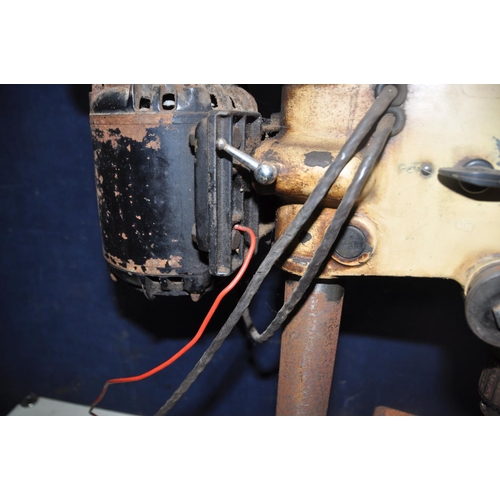 1079 - A FOBCO STAR PILLAR DRILL, some rust (PAT fail due to exposed wire and perished cable) but working a... 