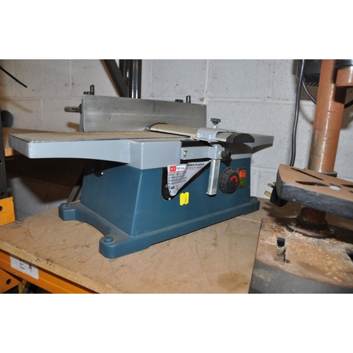 1080 - A PERFORMANCE PRO CLM250LDP REDEYE DRILL PRESS along with a DIY tools M1BT-ZT-155 bench planer (both... 