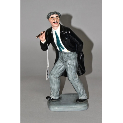 305 - A ROYAL DOULTON GROUCHO MARX FIGURINE, HN2777, limited edition numbered 634/9500 (1) (Condition repo... 