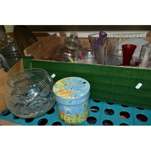 484 - NINE BOXES OF ASSORTED  CERAMICS, GLASSWARE AND SUNDRIES THE PROCEEDS OF WHICH WILL GO TO A LOCAL CH... 