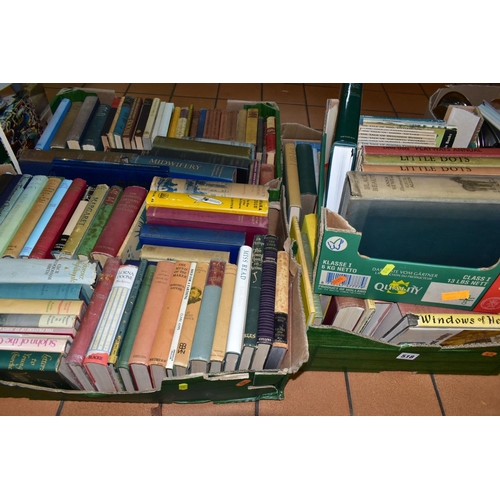 518 - BOOKS, four boxes containing approximately 135 titles, mostly in hardback format, subjects include '... 