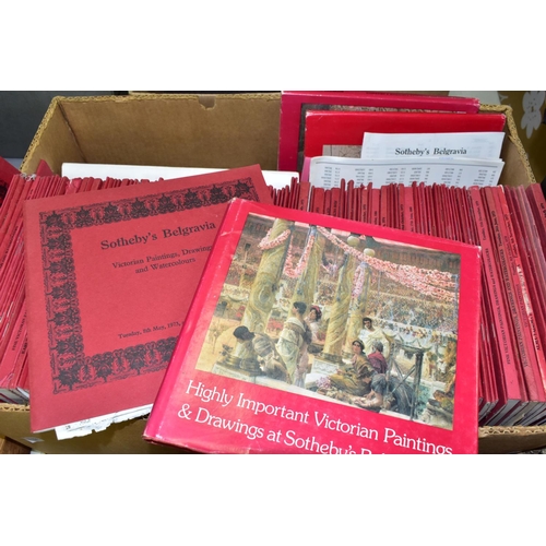 536 - AUCTION CATALOGUES, a collection of approximately 225 Auction Catalogues dating from the 1970s -1980... 