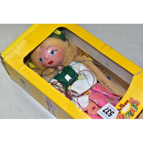 537 - A PELHAM PUPPET, 'Tyrolean Girl' SS5, puppet condition fair, box poor (1)