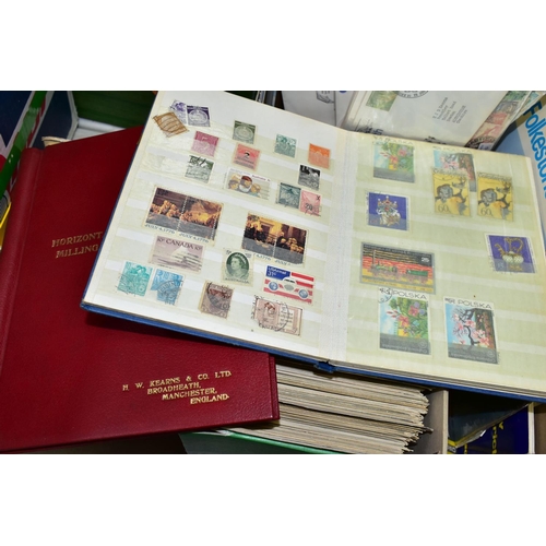 563 - POSTCARDS / PHOTOGRAPHS/STAMPS ETC, two boxes containing approximately 750-800 Postcards and Photogr... 