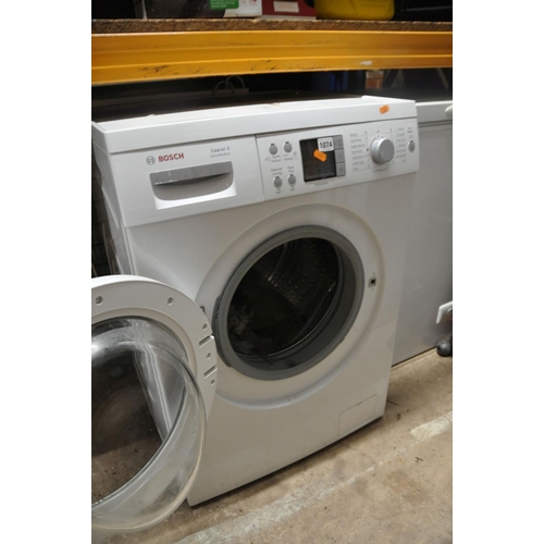 1074 - A BOSCH WAQ28461GB 8KG WASHING MACHINE measuring width 60cm x depth 55cm x height 85cm (PAT pass and... 