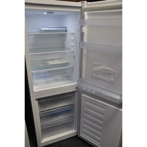 1076 - A BEKO K5424OH TALL FRIDGE FREEZER measuring width 55cm x depth 58cm x height 152cm (PAT pass and wo... 